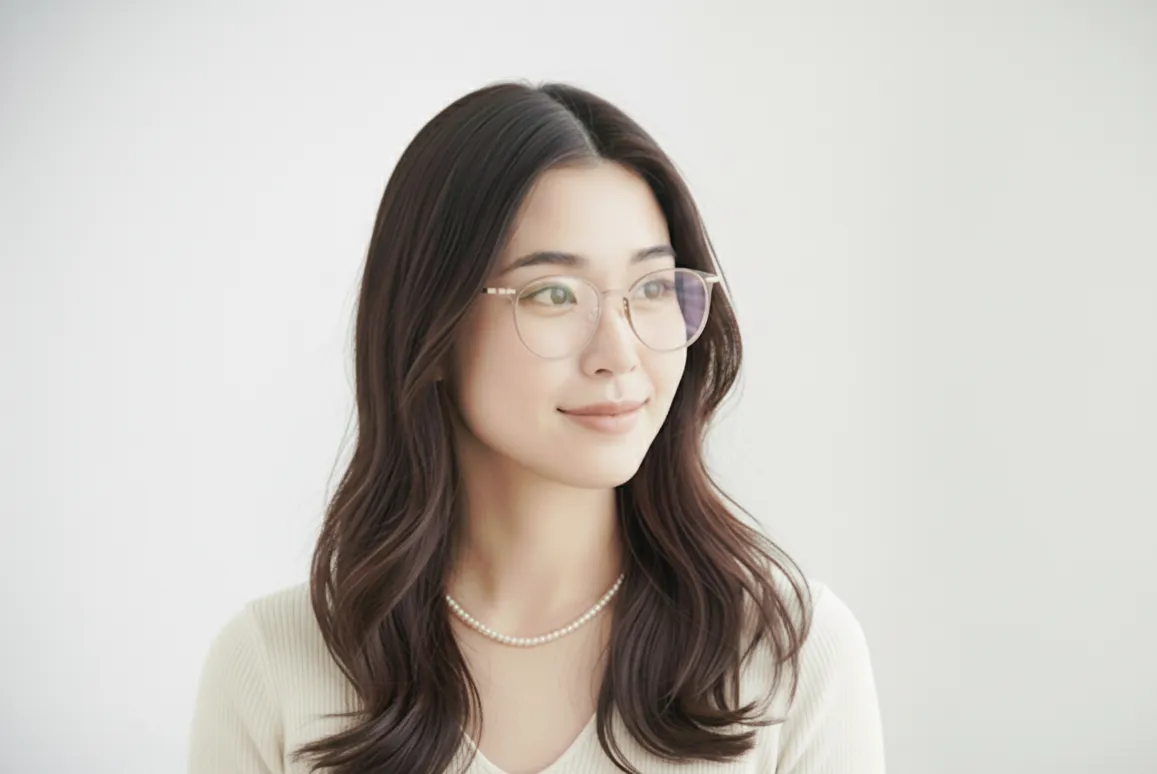 紫外線対策する女性